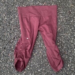 Lululemon Eggplant Purple Cropped Pants